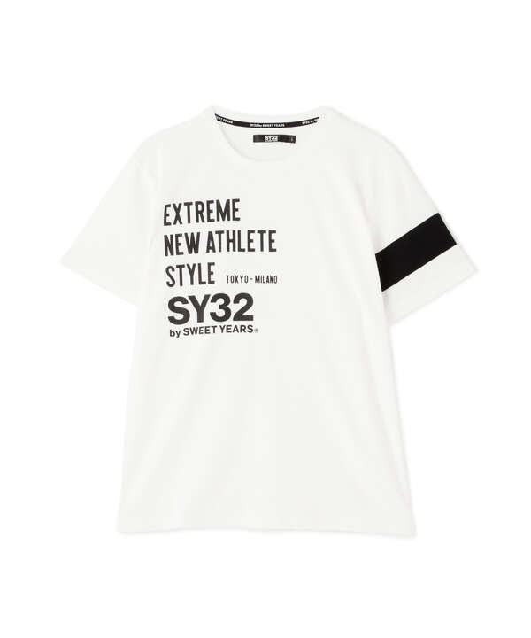 SY32 by SWEET YEARS /エスワイサーティトゥ バイ スィートイヤーズ/ARM LINE PILE TEE