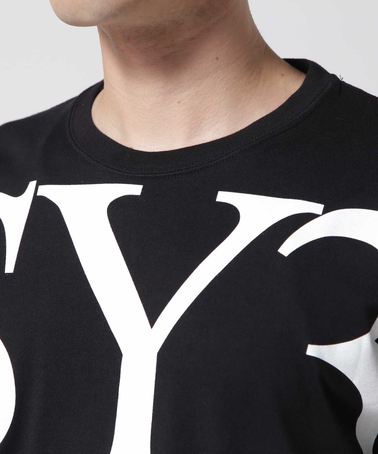 SY32 by SWEETYEARS / SANS SERIF BIG LOGO TEE | ROYAL FLASH