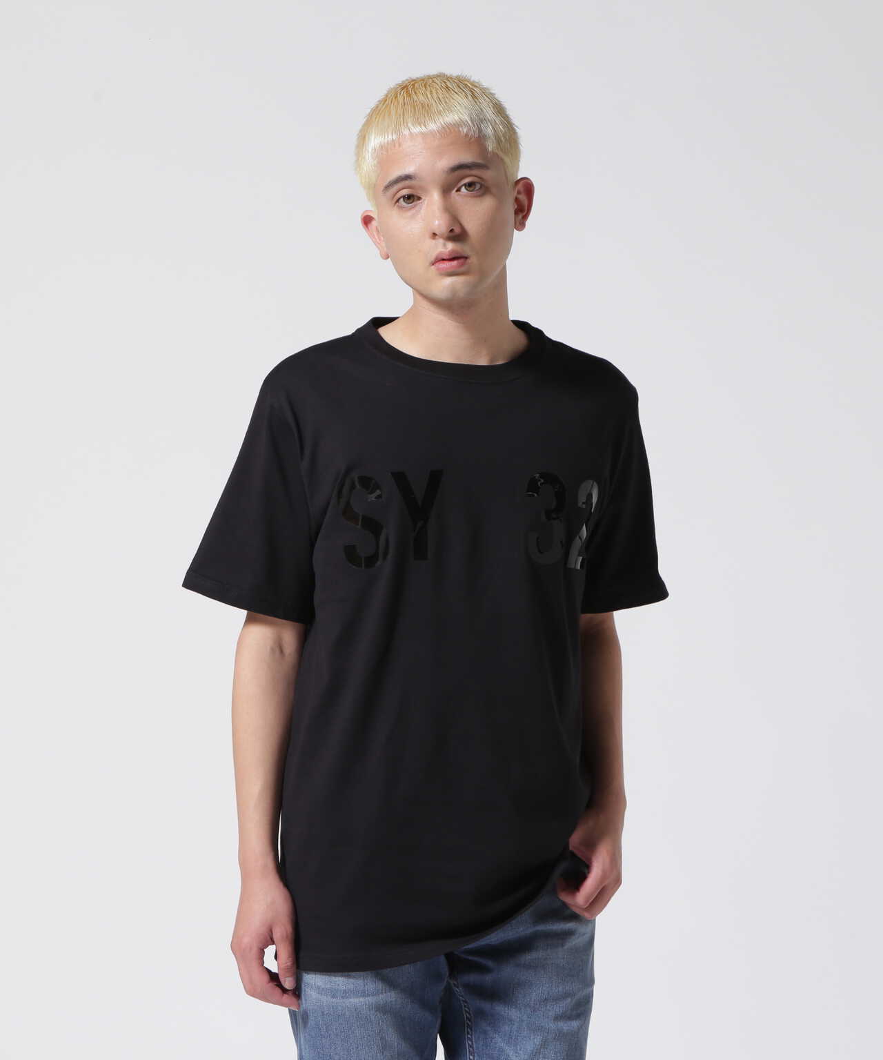 SY32 by SWEETYEARS / SILICON LOGO BIG TEE