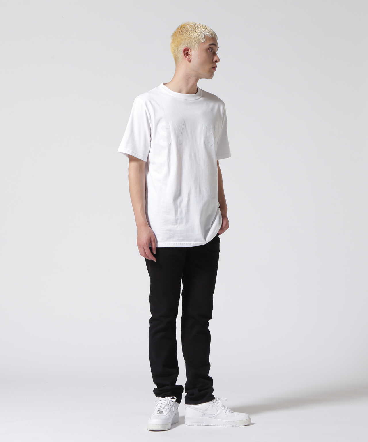 SY32 by SWEETYEARS / SILICON LOGO BIG TEE