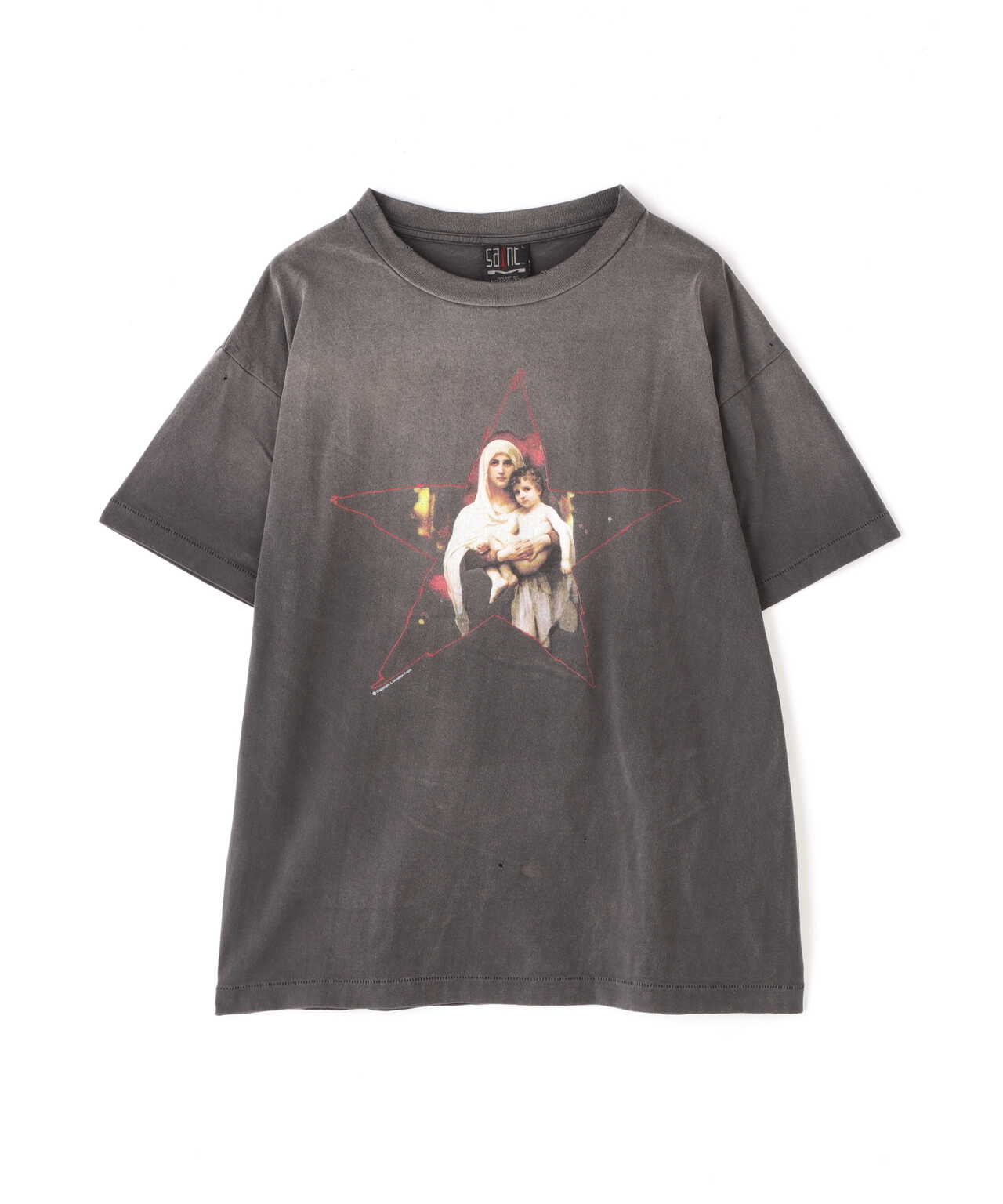 SAINT MICHAEL/セント マイケル/SS TEE/STR/MARIA/BLACK | ROYAL FLASH 