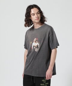 SAINT MICHAEL/セント マイケル/SS TEE/STR/MARIA/BLACK