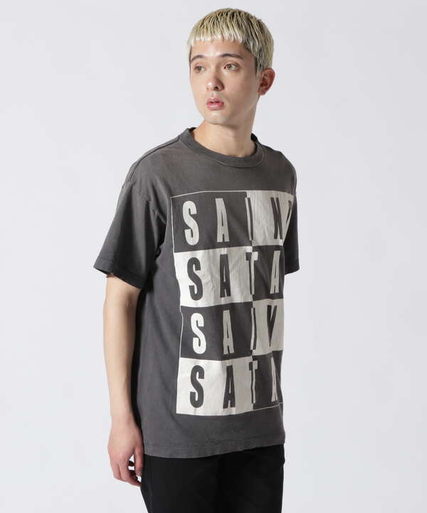 SAINT MICHAEL/セント マイケル/SS TEE/MIGHTY DEVILS/BLK