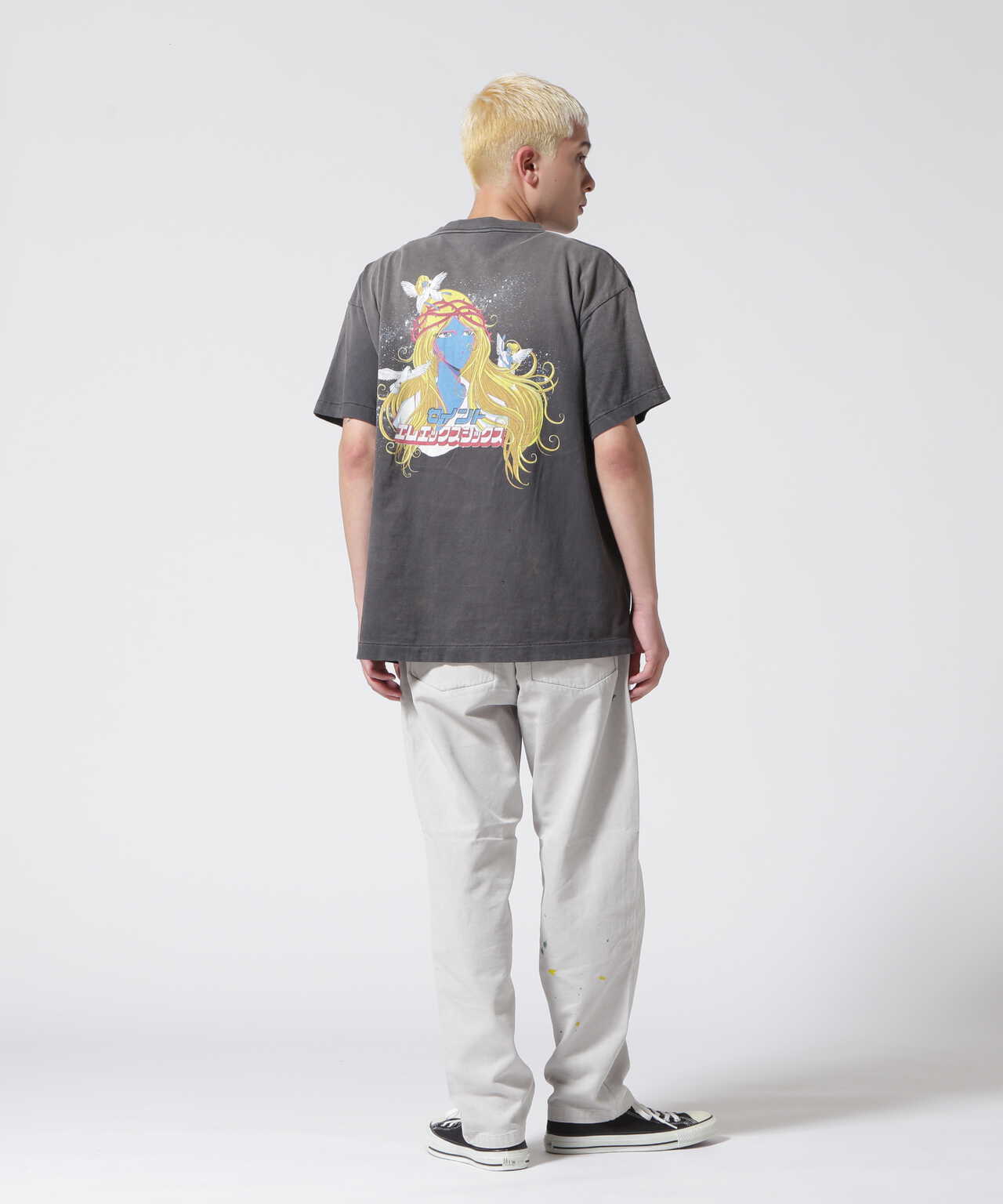 SAINT MICHAEL/セント マイケル/SS TEE/BLUE FACE/BLACK | ROYAL FLASH ...