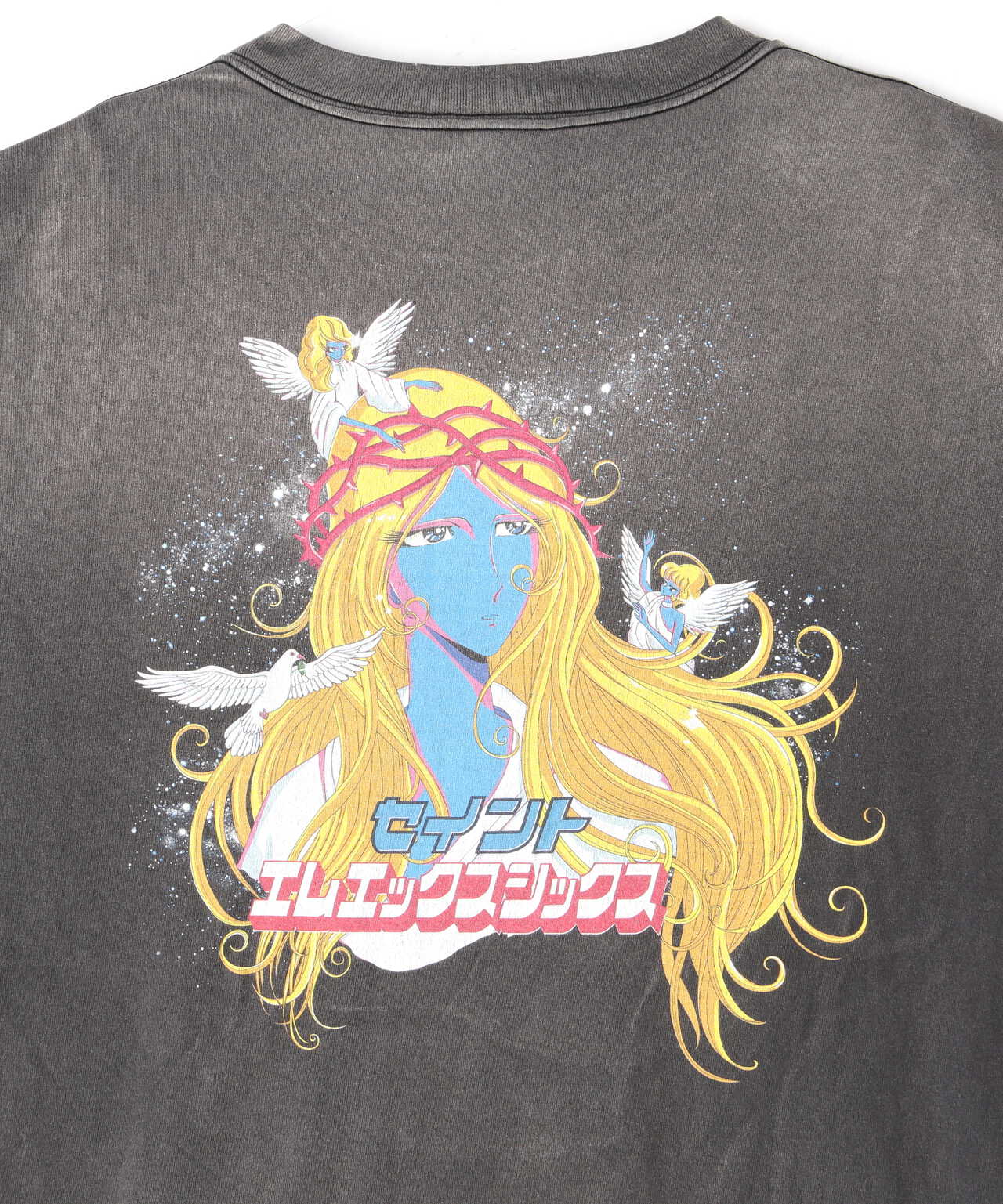 SAINT MICHAEL SS TEE FACES Ｓサイズ身幅約55センチ