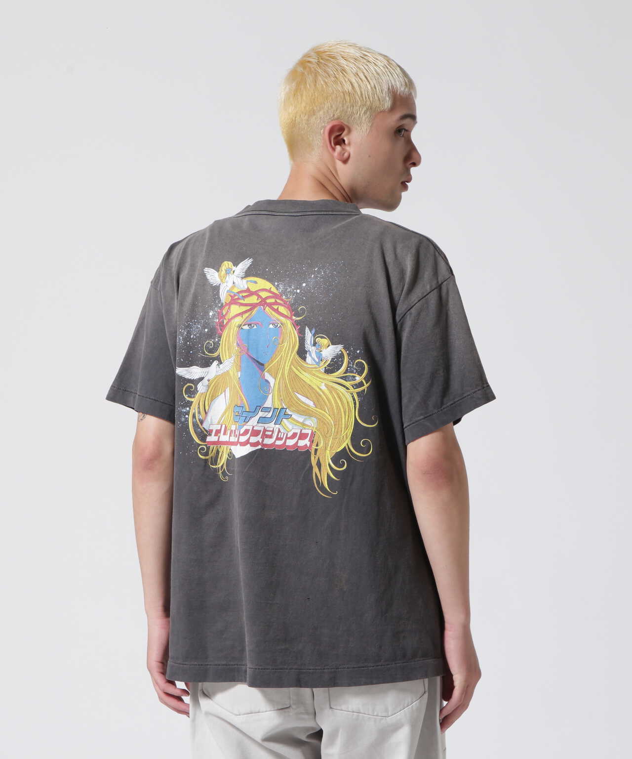 SAINT MICHAEL/セント マイケル/SS TEE/BLUE FACE/BLACK | ROYAL FLASH ...