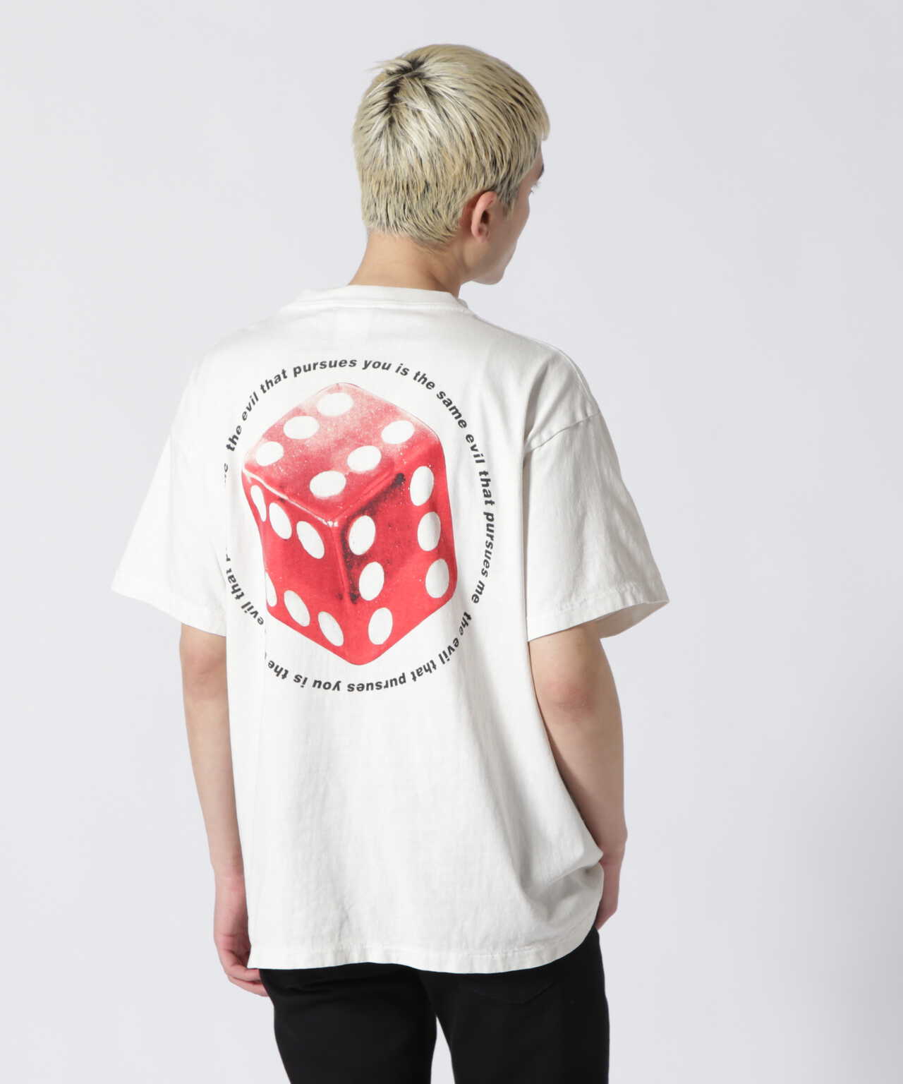 SAINT MICHAEL/セント マイケル/SS TEE/DICE/WHITE | ROYAL FLASH ( ロイヤルフラッシュ ) | US  ONLINE STORE（US オンラインストア）