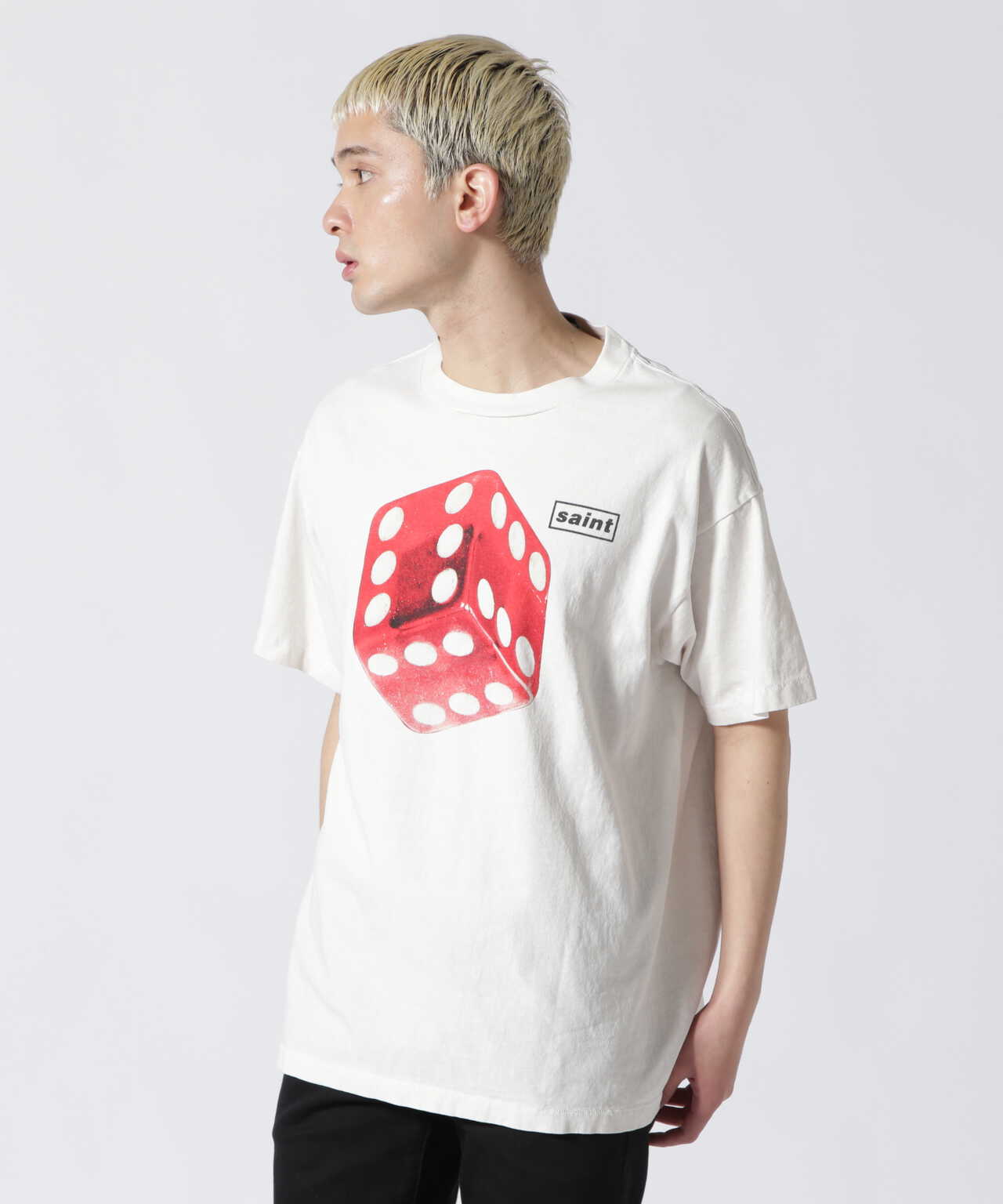 SAINT MICHAEL/セント マイケル/SS TEE/DICE/WHITE | ROYAL FLASH ...