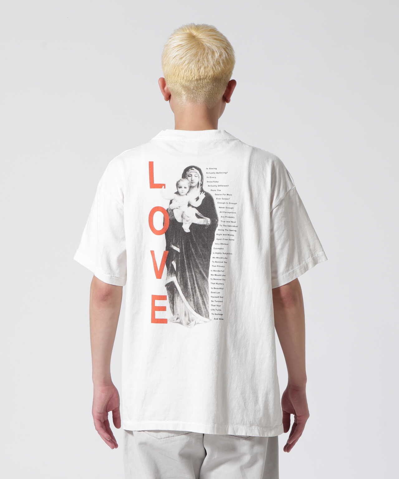 定価以下 SAINT MICHAEL SS TEE MERCY セントマイケル