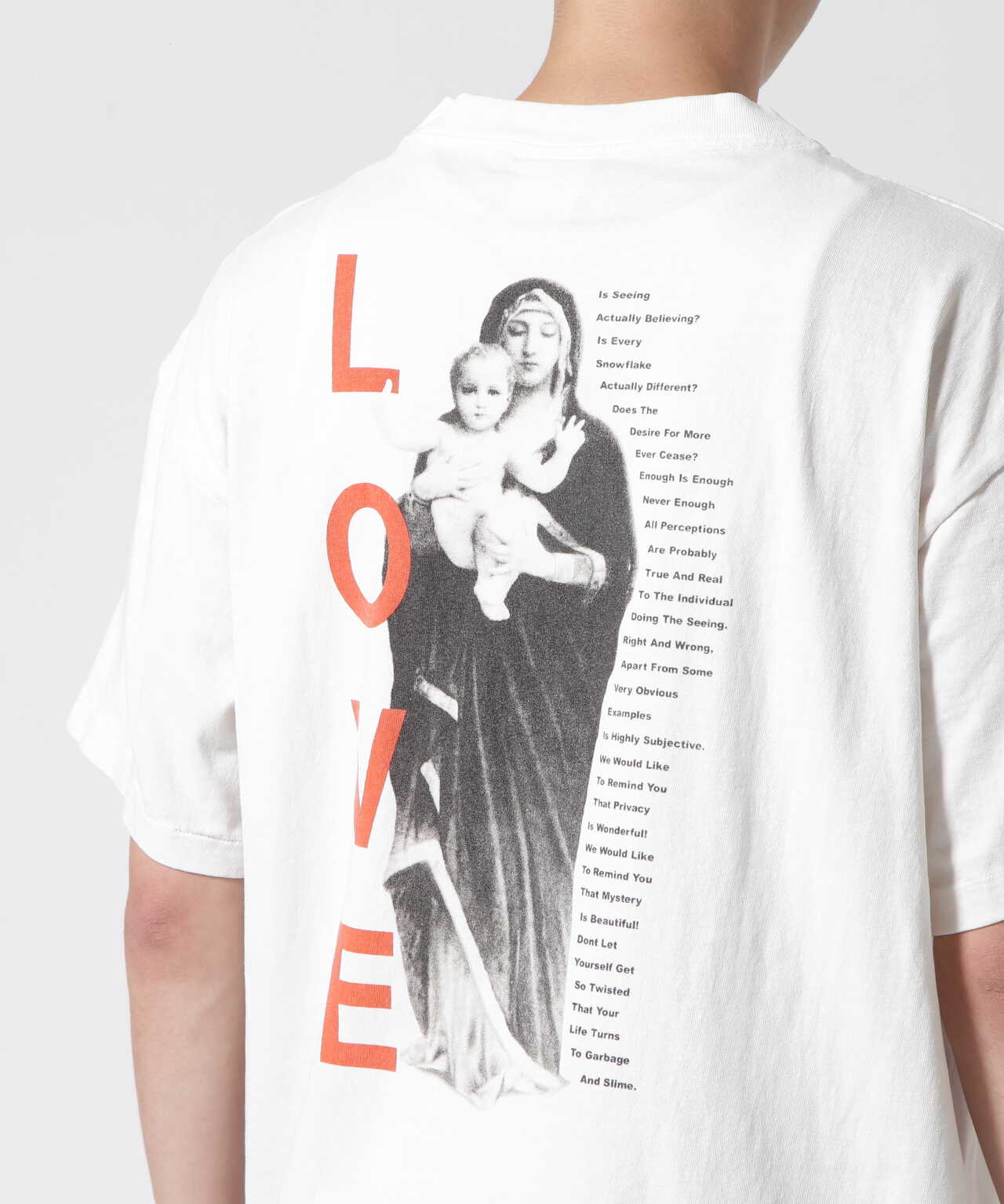 20SS セントマイケル　SAINT MICHAEL　love 　Tシャツ即購入いいです