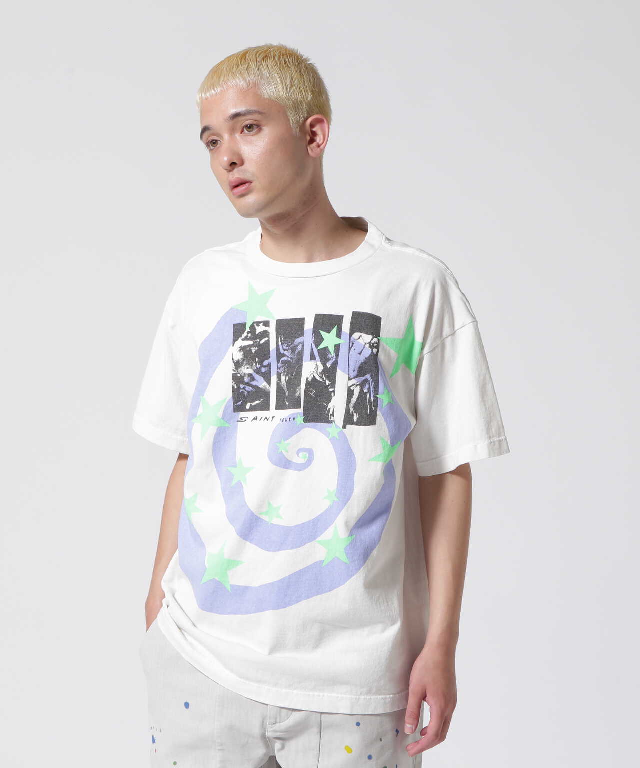 SAINT MICHAEL/セント マイケル/SS TEE/HUMANITY/WHITE | ROYAL FLASH ...