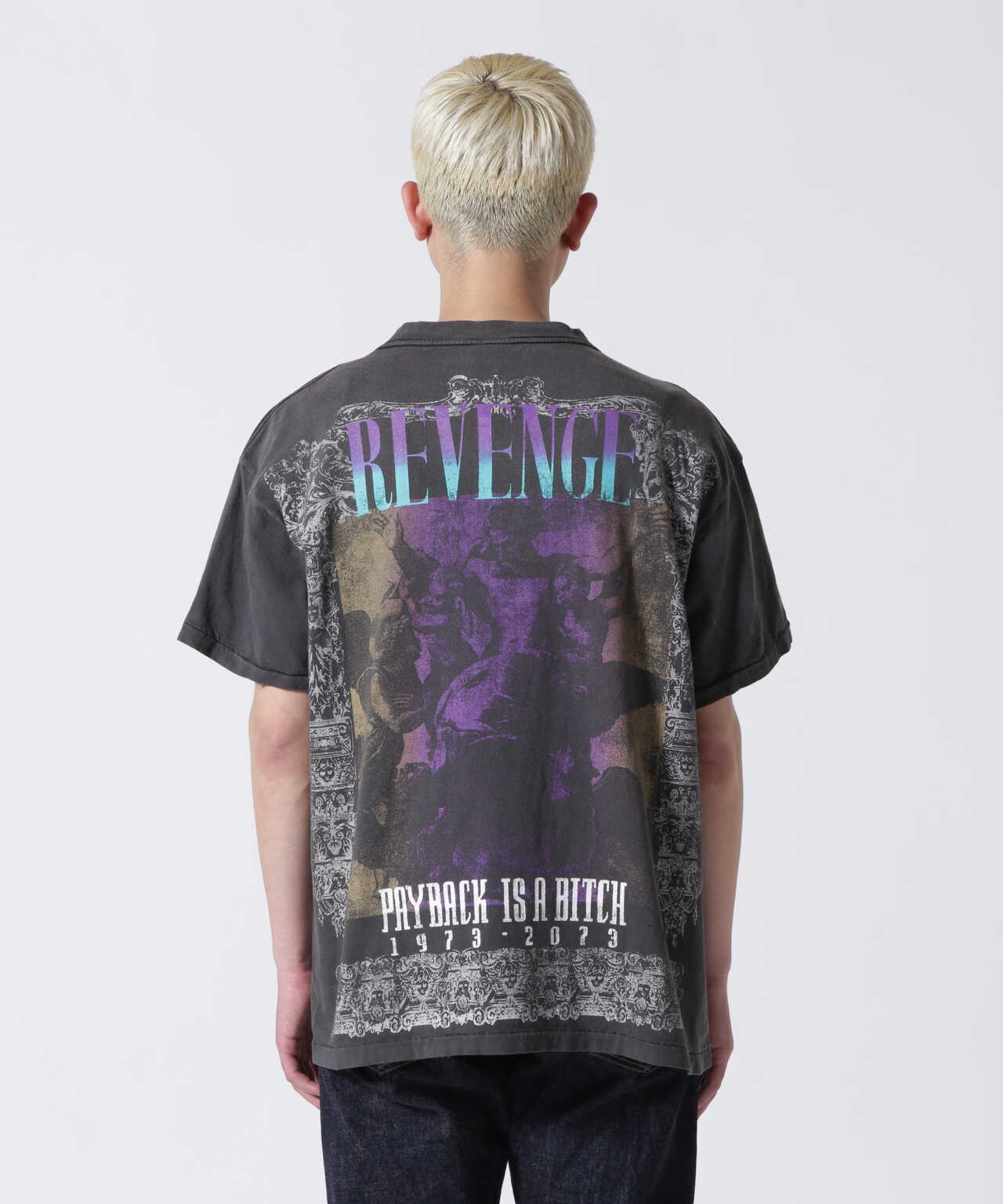 SサイズSAINT MICHAEL×BERBERJIN REVENGE Tシャツ-