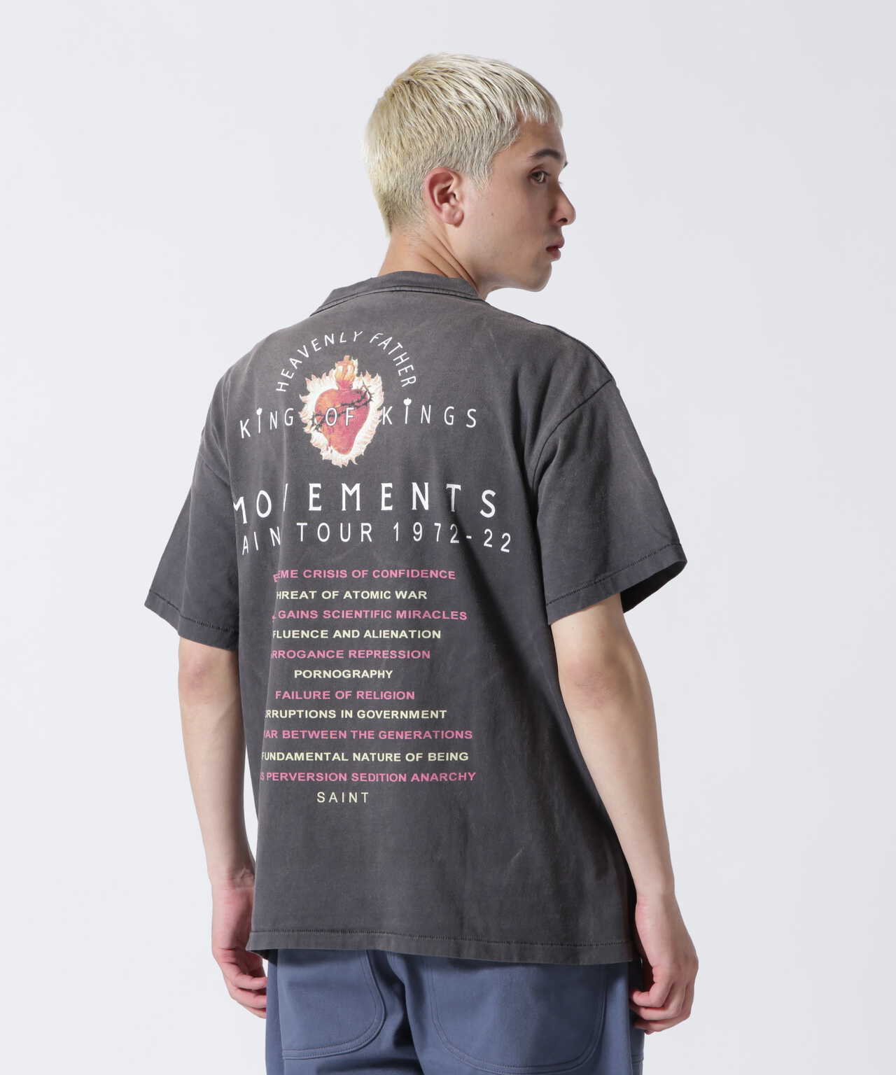 SAINT MICHAEL セントマイケル 21SS EYE SS TEE L | hartwellspremium.com