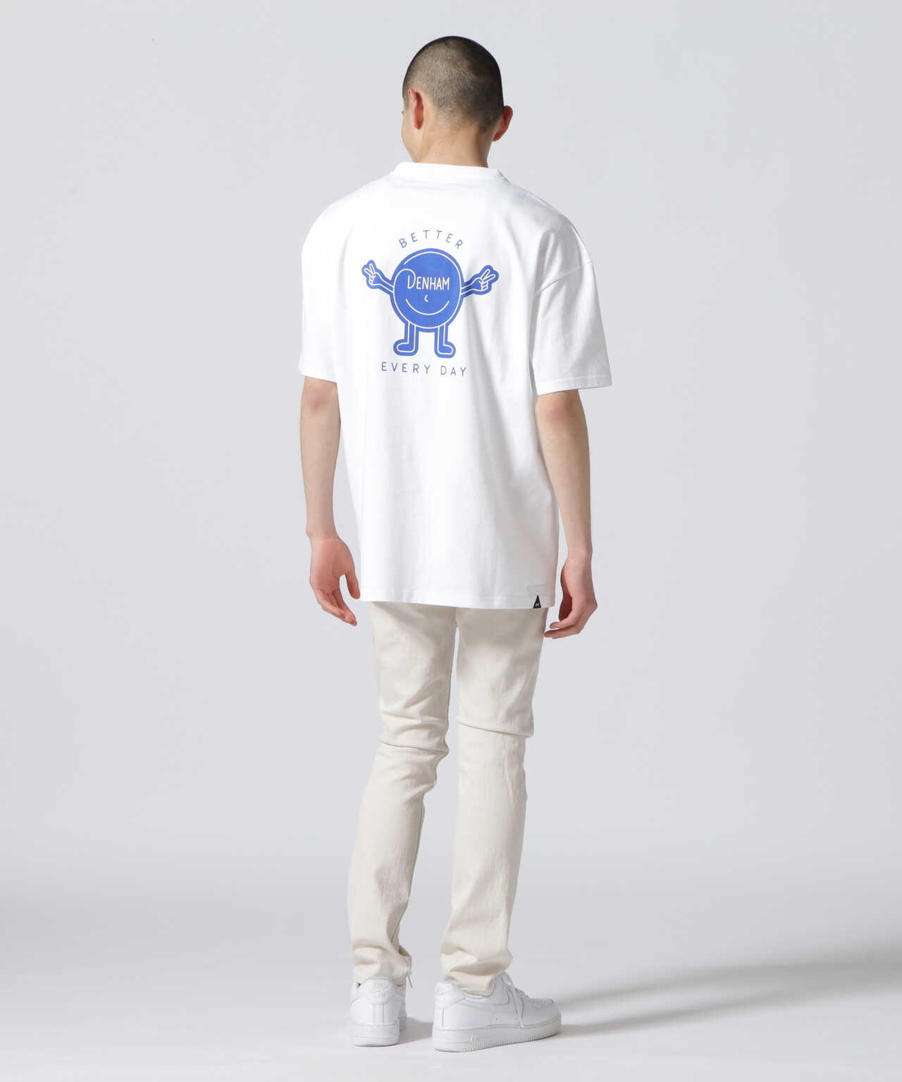 出品 DENHAM/デンハム/DXC BETTER EVERYDAY BOX TEE HCJ/WHT