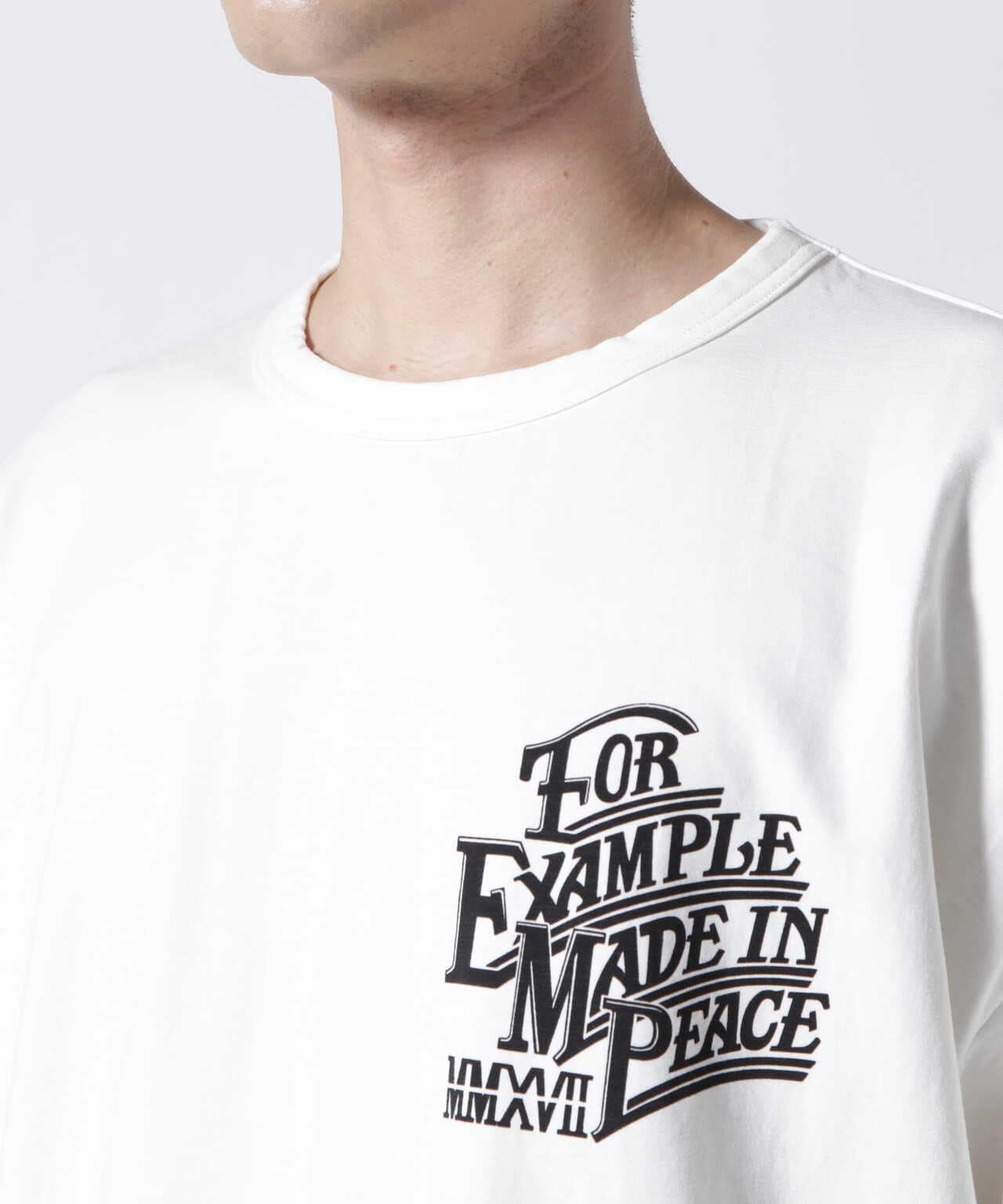 EXAMPLE/エグザンプル/MADE IN PEACE SLAB BIG S/S TEE | ROYAL FLASH ...