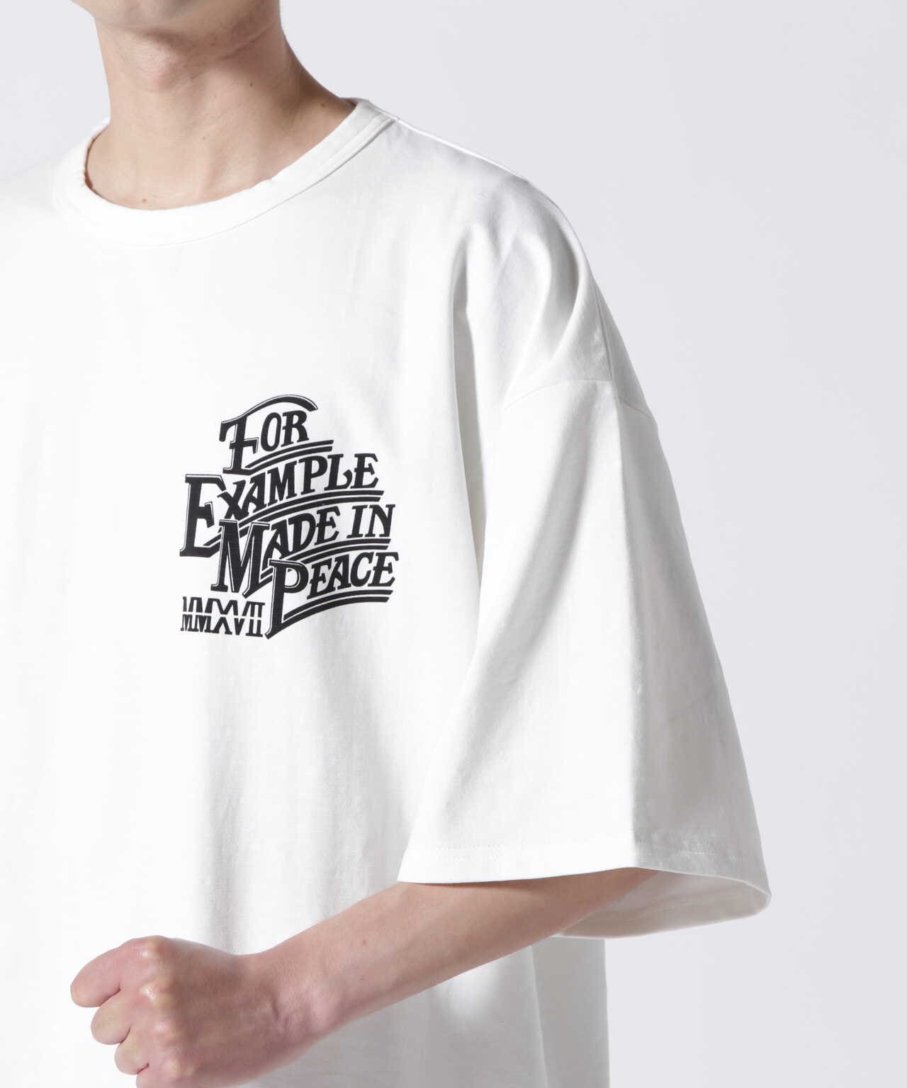 EXAMPLE/エグザンプル/MADE IN PEACE SLAB BIG S/S TEE | ROYAL FLASH ...