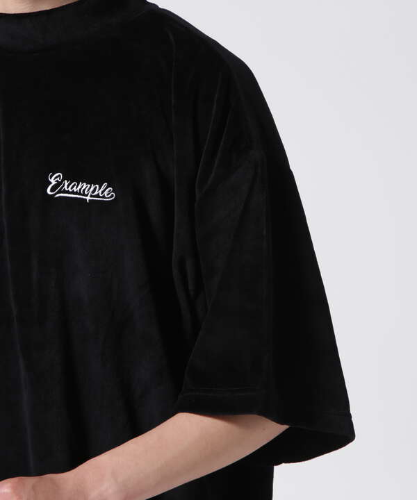 EXAMPLE/エグザンプル/VELVET MOCK Tシャツ