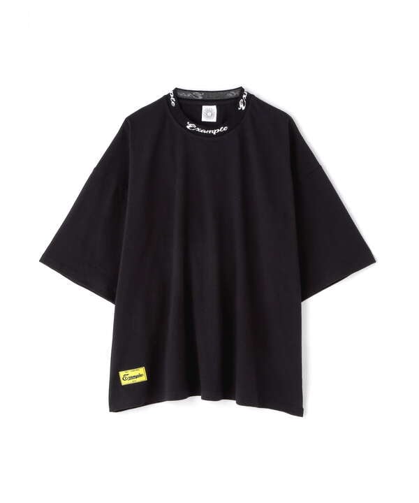 EXAMPLE/エグザンプル/CURSIVE CIRCLE LOGO S/S TEE