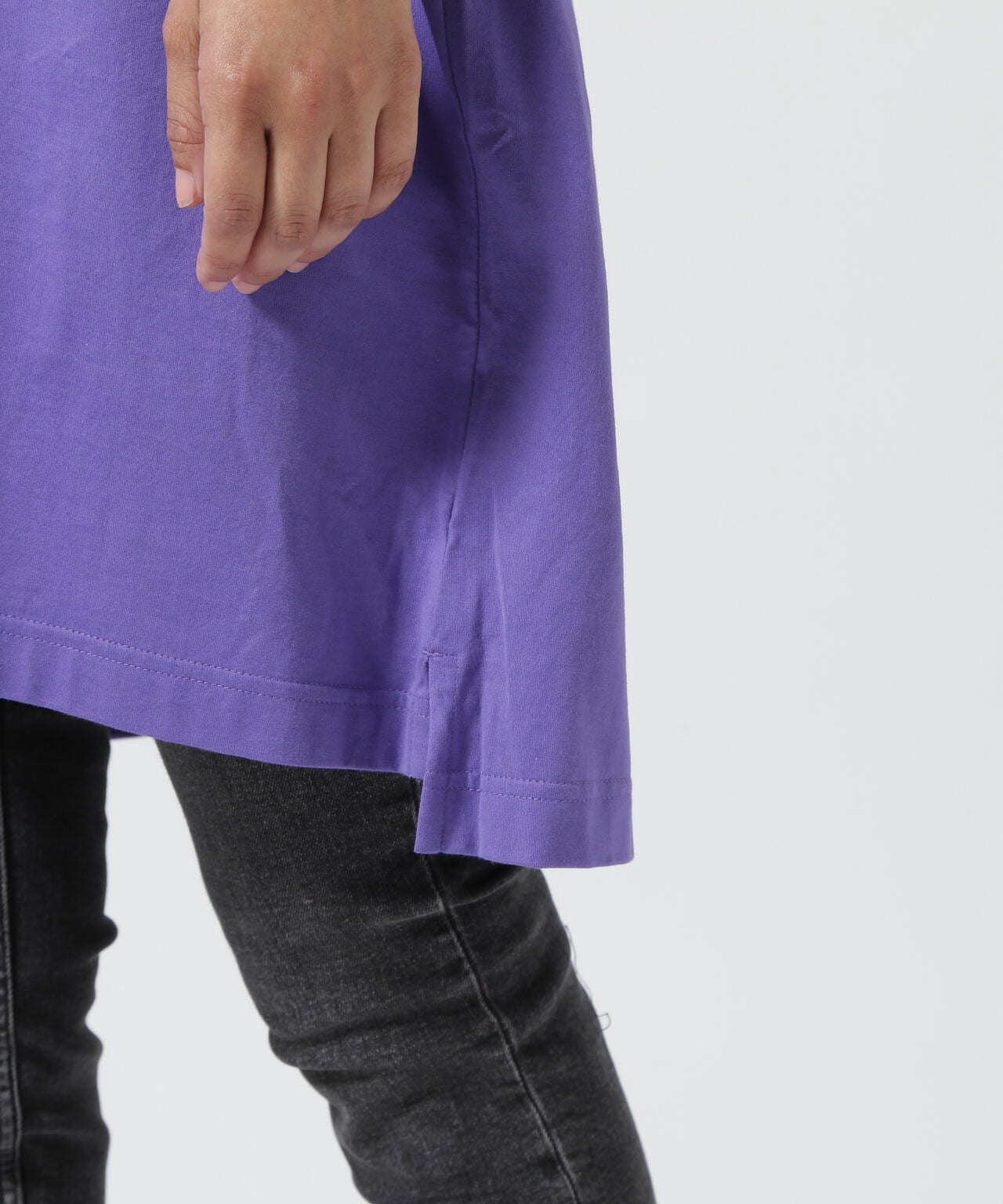 Y-3/ワイスリー/LOGO GFX TEE－purple－