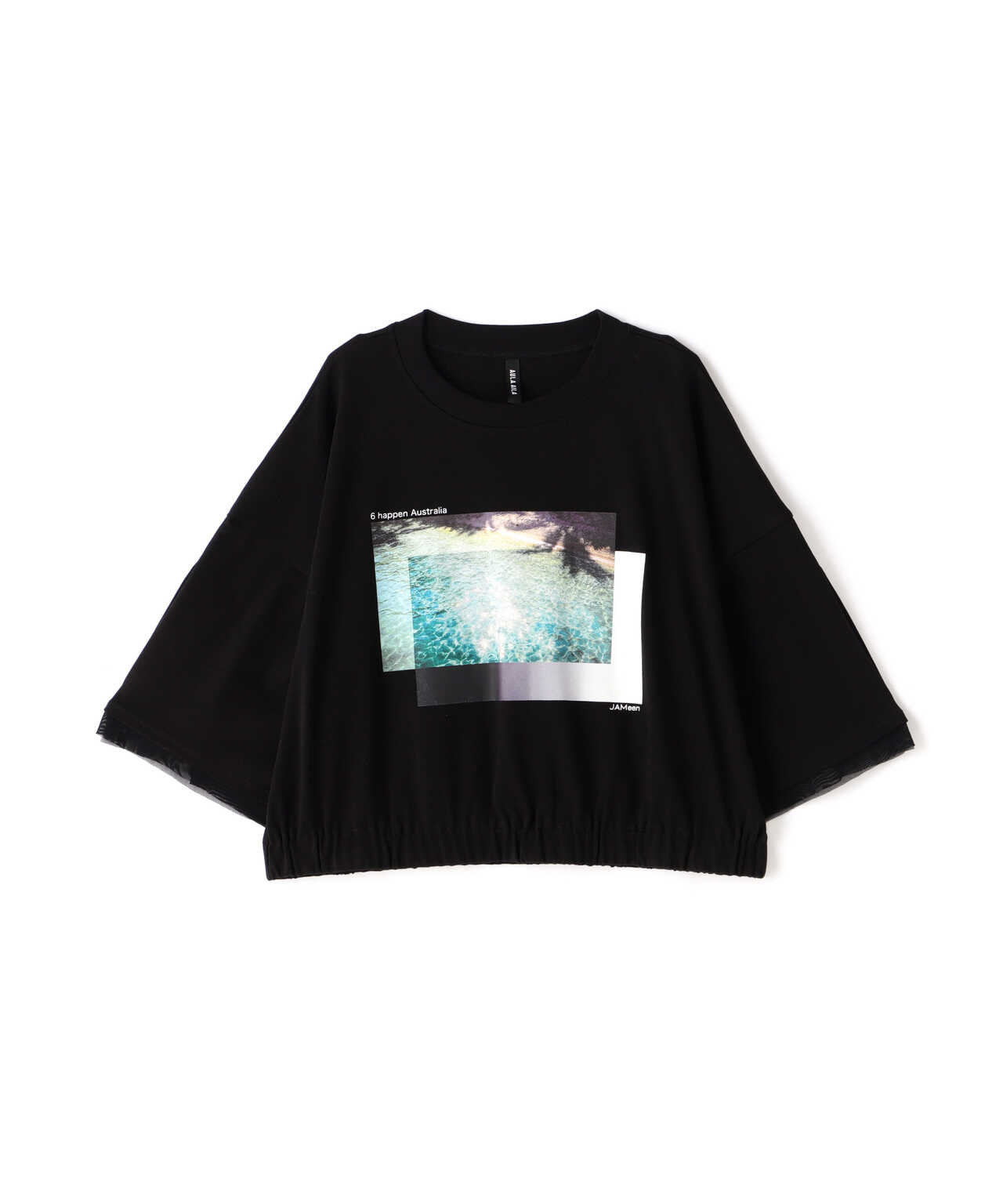 上野樹里さん着用 AULA AILA PHOTO PRINT T-SHIRT