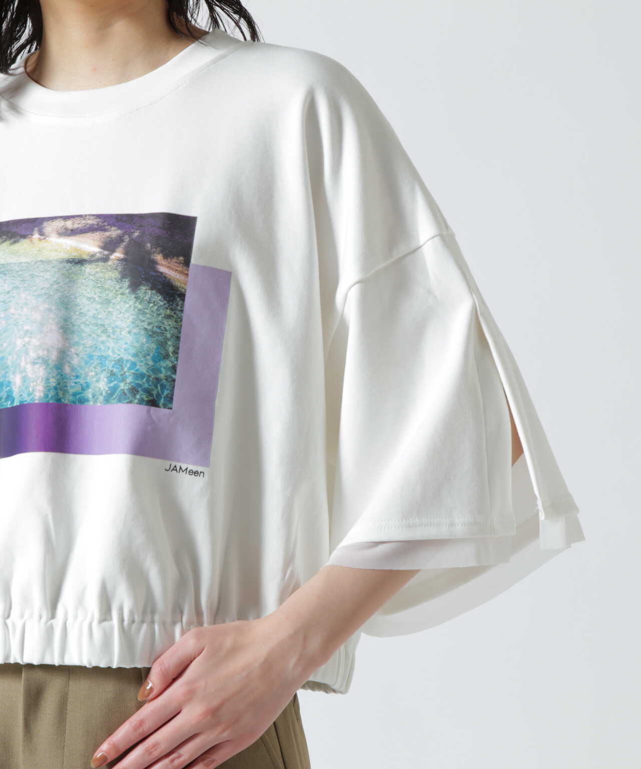 AULA AILA/アウラアイラ/別注SEA PHOTOプリントTシャツ | ROYAL FLASH
