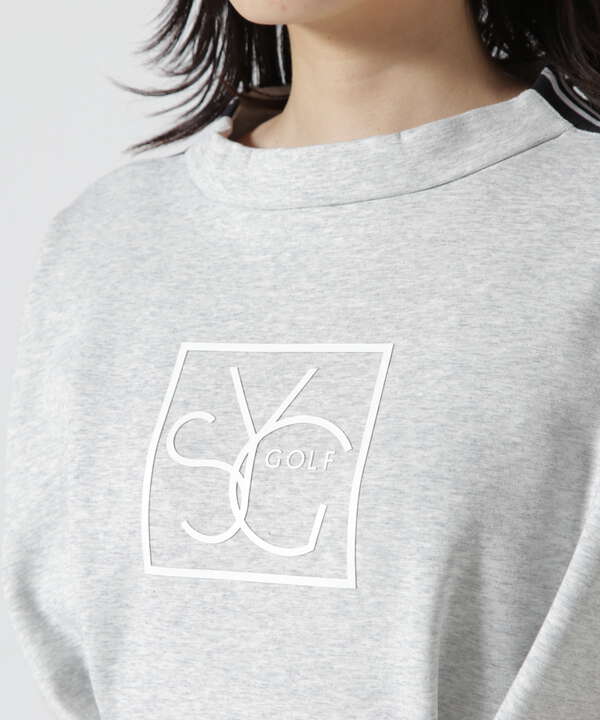 SY32 by SWEETYEARS /エスワイサーティトゥバイ スィートイヤーズ /DOUBLE FACE SWEAT MOCK SHIR