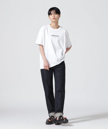 DENHAM/デンハム/JANE ESSENTIAL GRAPHIC TEE HJ/WHT