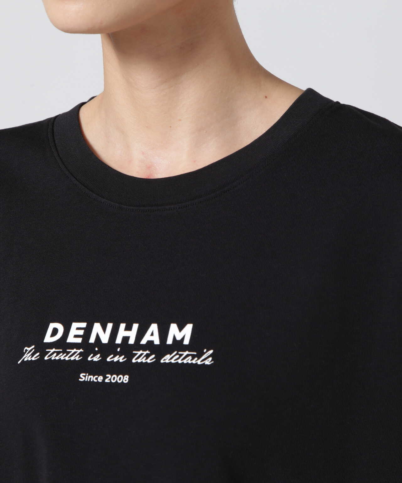 DENHAM/デンハム/JANE ESSENTIAL GRAPHIC TEE HJ/BLK