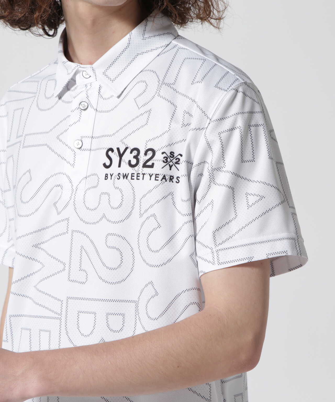 SY32 by SWEETYEARS/SYG MARIN LOGO POLO | ROYAL FLASH ( ロイヤル