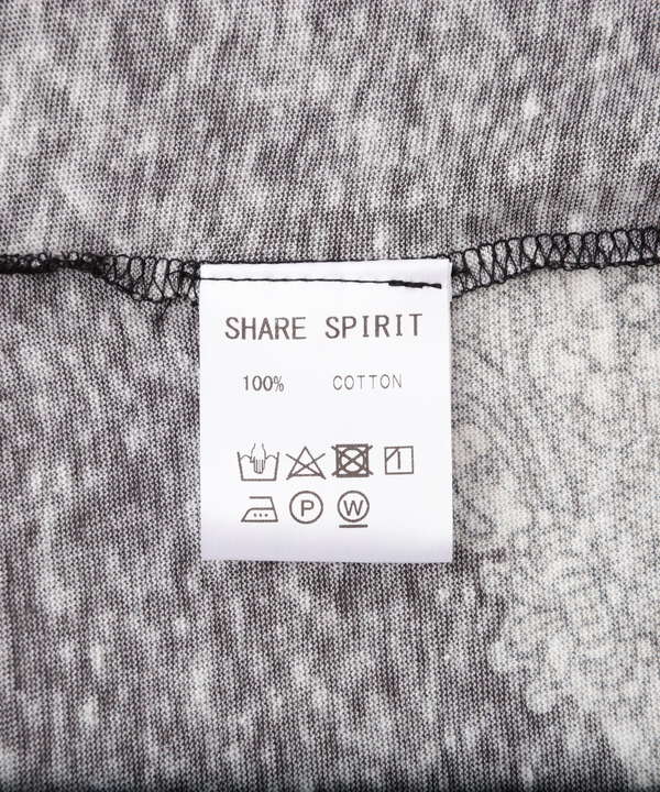 SHARE SPIRIT/シェアースピリット/別注 LACE PRINT TANK TOP