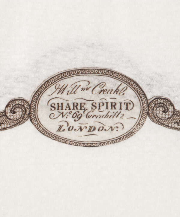 SHARE SPIRIT/シェアースピリット/別注 LACE PRINT TANK TOP