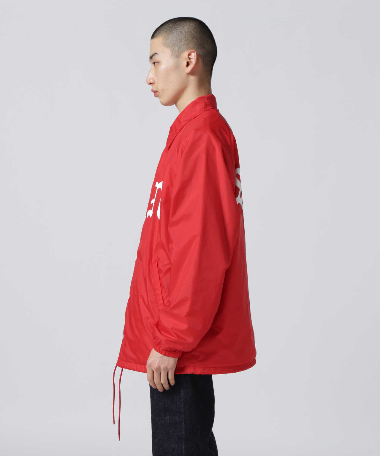 SAINT MICHAEL/セント マイケル/COACH JACKET/M/RED | ROYAL FLASH 