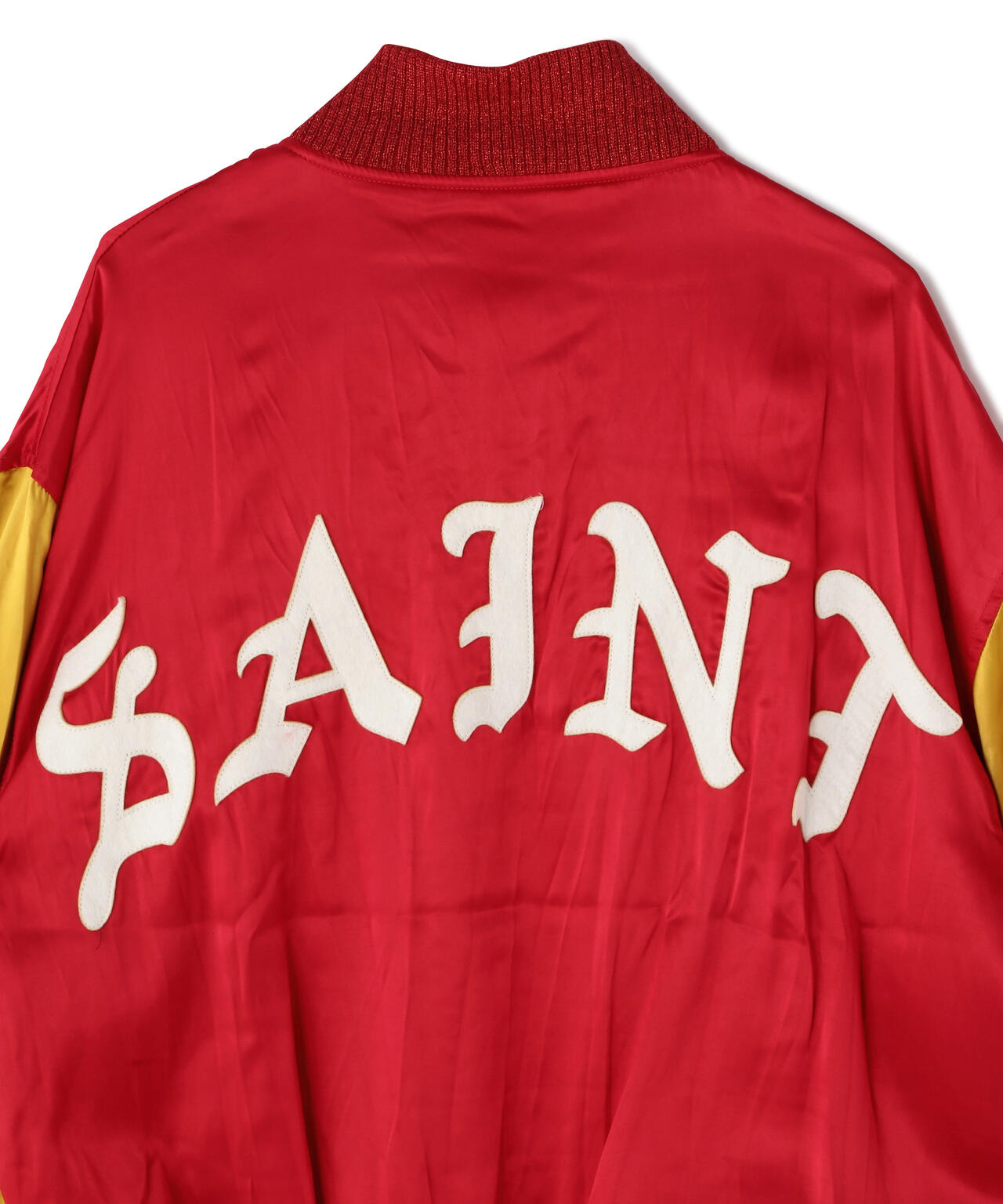 SAINT MICHAEL/セント マイケル/VARSITY JACKET/SAINT/RED