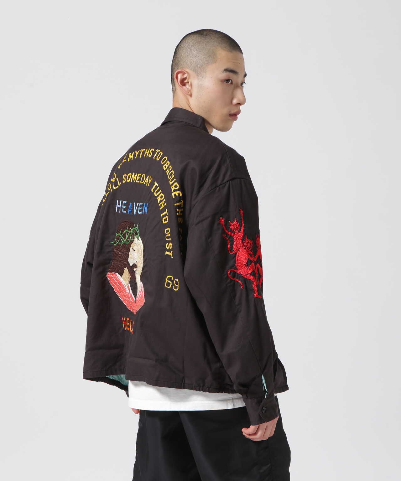 SAINT MICHAEL/セント マイケル/VIETNAM JAMBER/BLACK | ROYAL FLASH ( ロイヤルフラッシュ ) |  US ONLINE STORE（US オンラインストア）