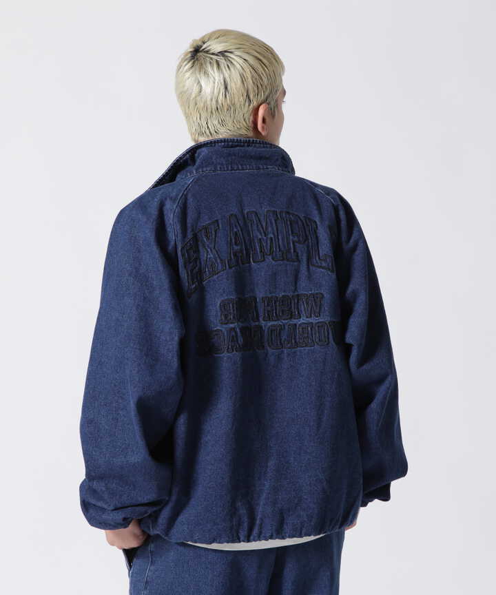 EXAMPLE/エグザンプル/DENIM TRACK JKT | ROYAL FLASH ( ロイヤルフラッシュ ) | US ONLINE  STORE（US オンラインストア）