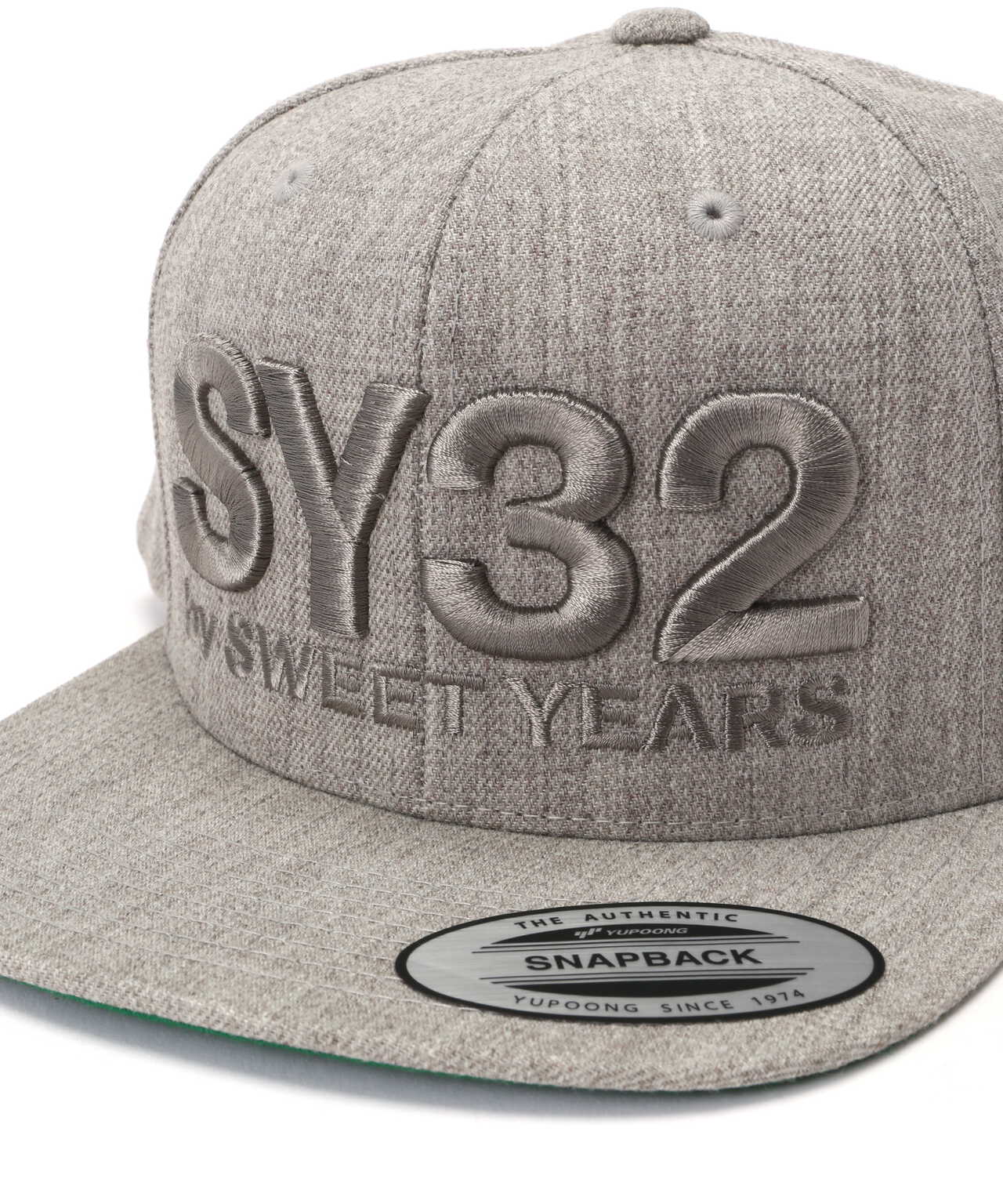SY32 by SWEETYEARS /3D LOGO SNAPBACK CAP