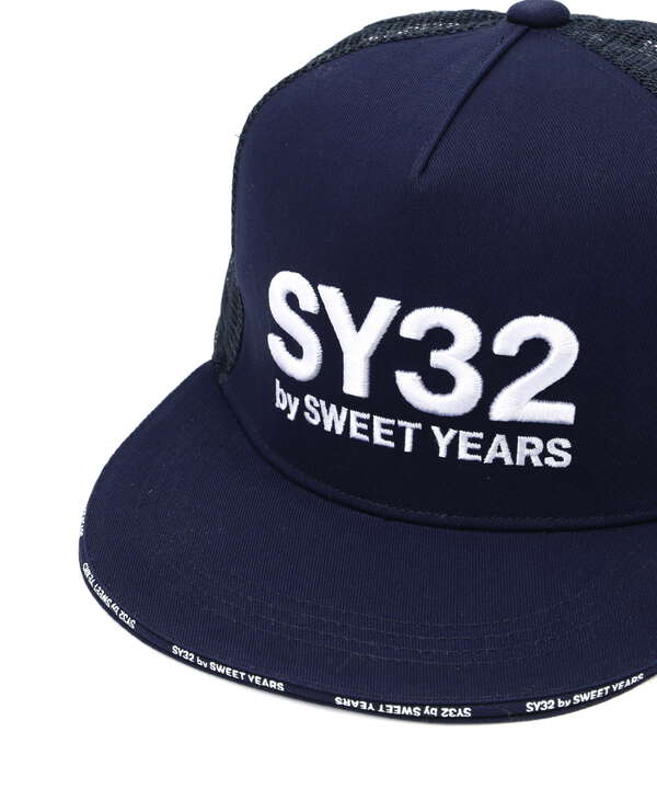 SY32 by SWEETYEARS /エスワイサーティトゥバイ スィートイヤーズ/3D LOGO TRUKER MESH CAP