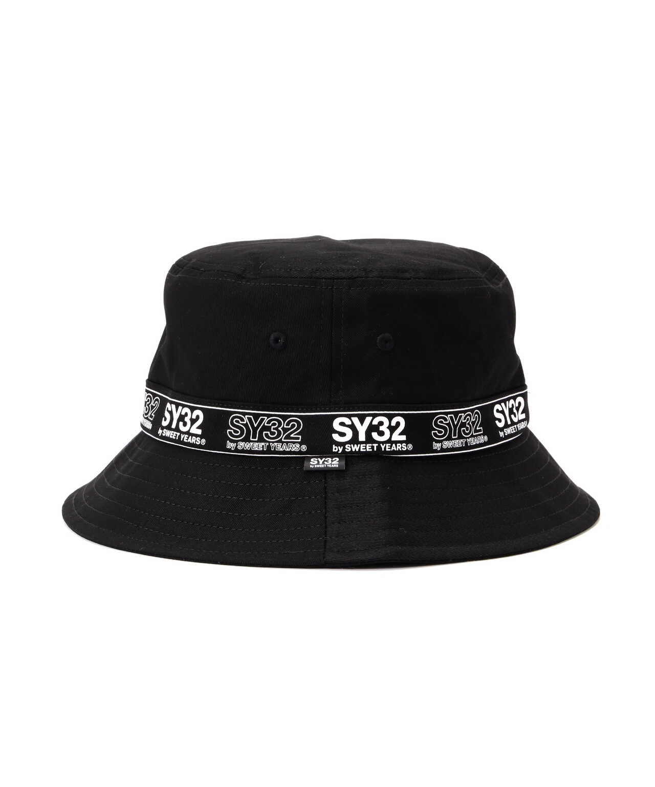 SY32 by SWEETYEARS /TAPE LOGO BUCKET HAT