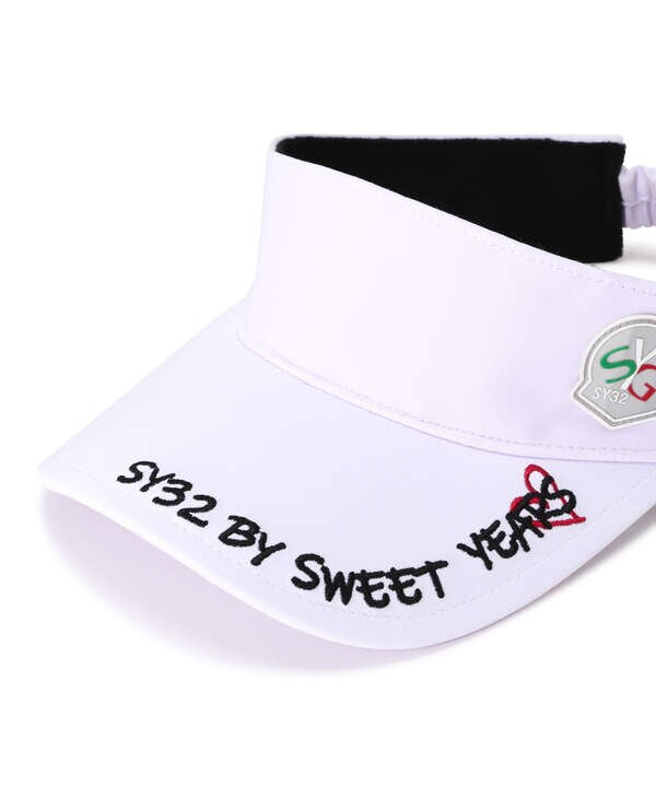 SY32 by SWEETYEARS /エスワイサーティトゥバイ スィートイヤーズ /SYG LADYS RIBBON SUN VISOR