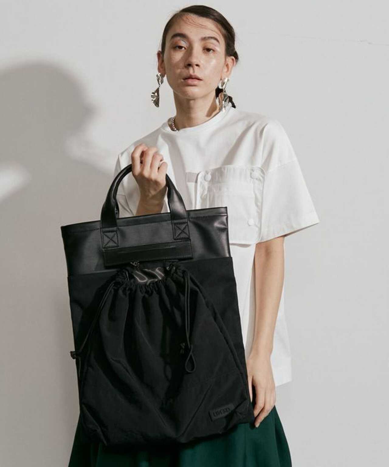 UN3D./アンスリード/DRAWSTRING 2WAY TOTE/ドローストリング２WAYトート