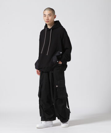 【先行予約 7月中旬-7月下旬入荷予定】A.F ARTEFACT/Coating Wide Pants