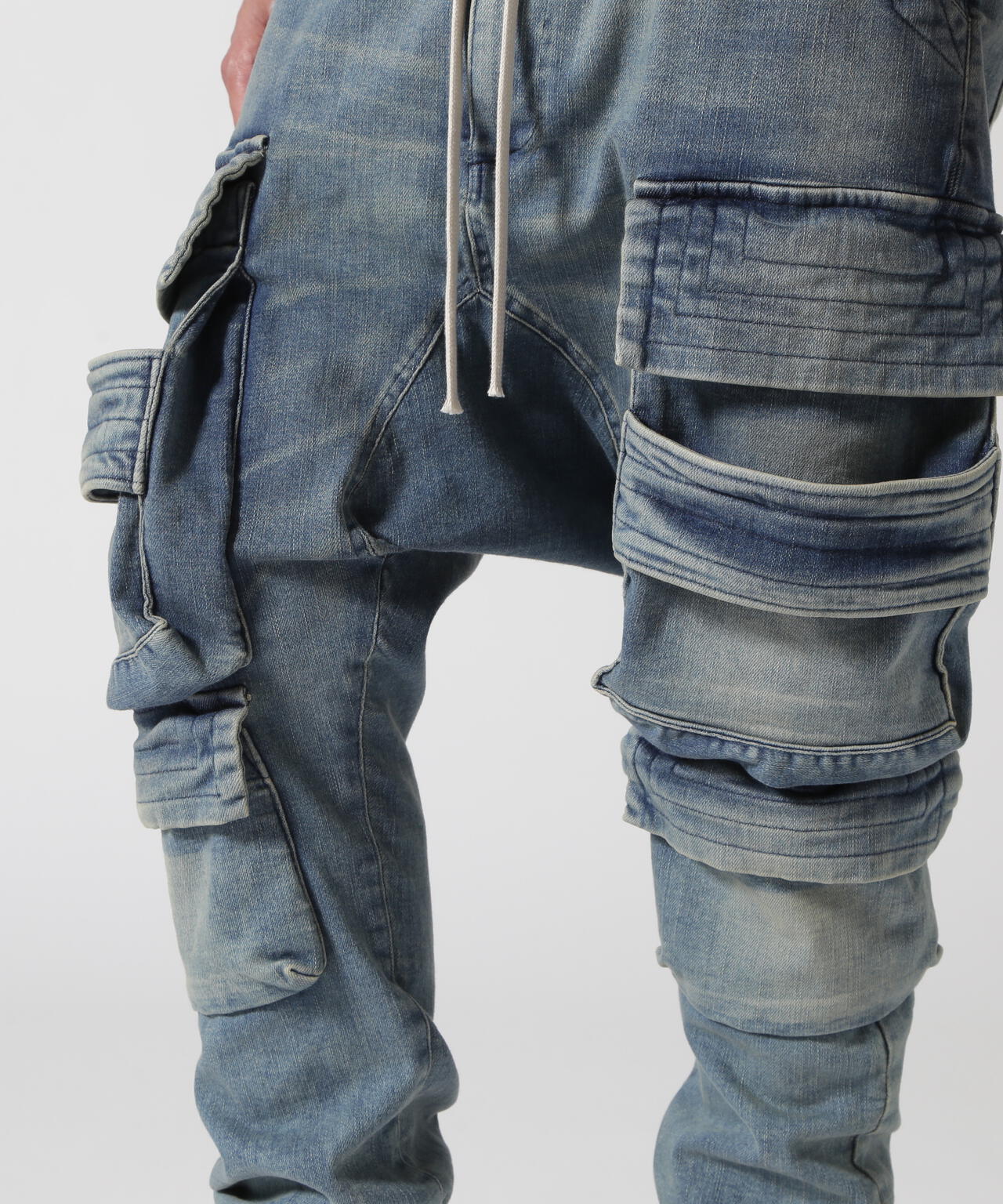 A.F ARTEFACT/Stretch Denim Sarouel Easy | ROYAL FLASH ( ロイヤルフラッシュ ) | US  ONLINE STORE（US オンラインストア）