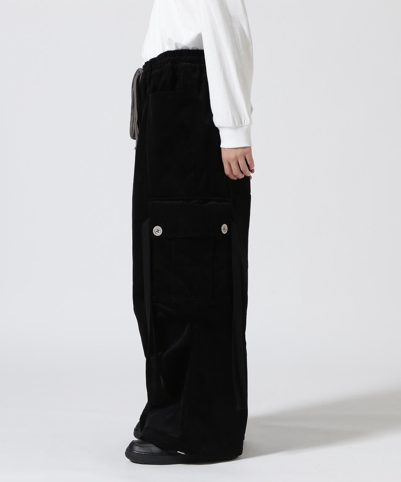 A.F ARTEFACT/エーエフ・アーティファクト/CORDUROY WIDE CARGO PANT