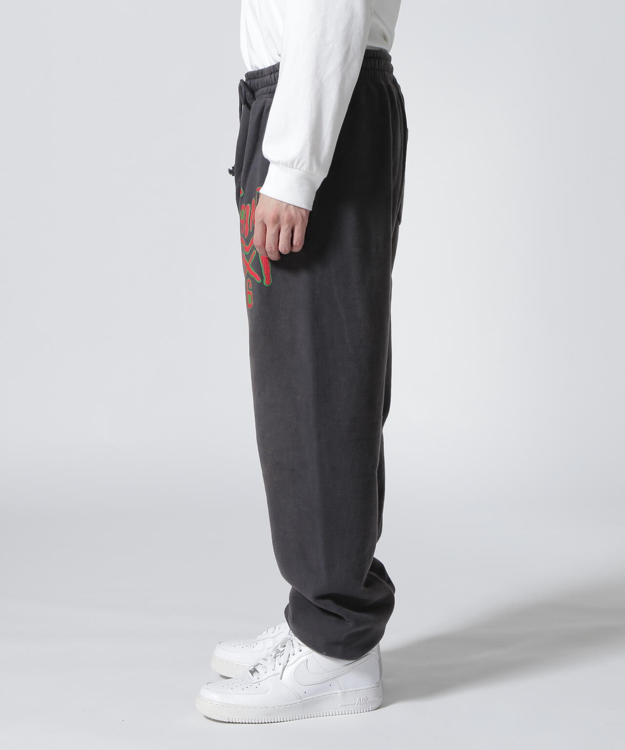 SAINT MICHAEL/セント マイケル/SWEAT PANTS/MX6/BLACK