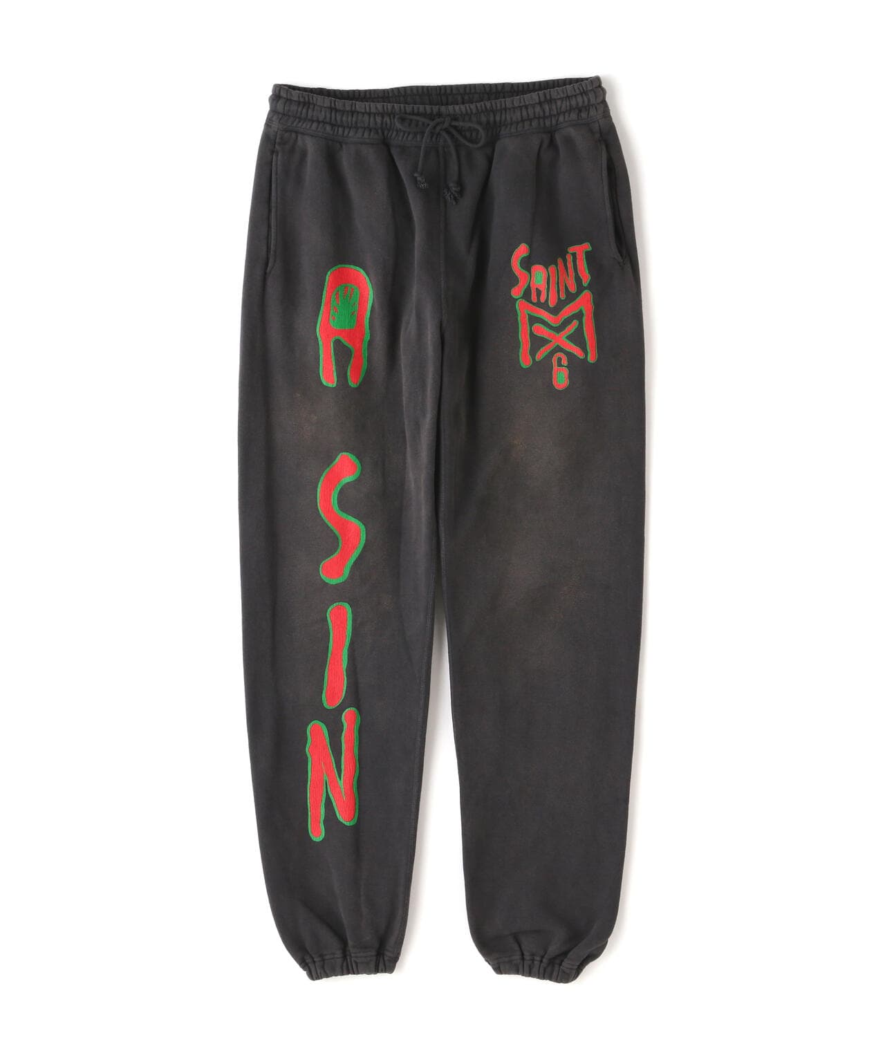 SAINT MICHAEL/セント マイケル/SWEAT PANTS/MX6/BLACK | ROYAL FLASH ...