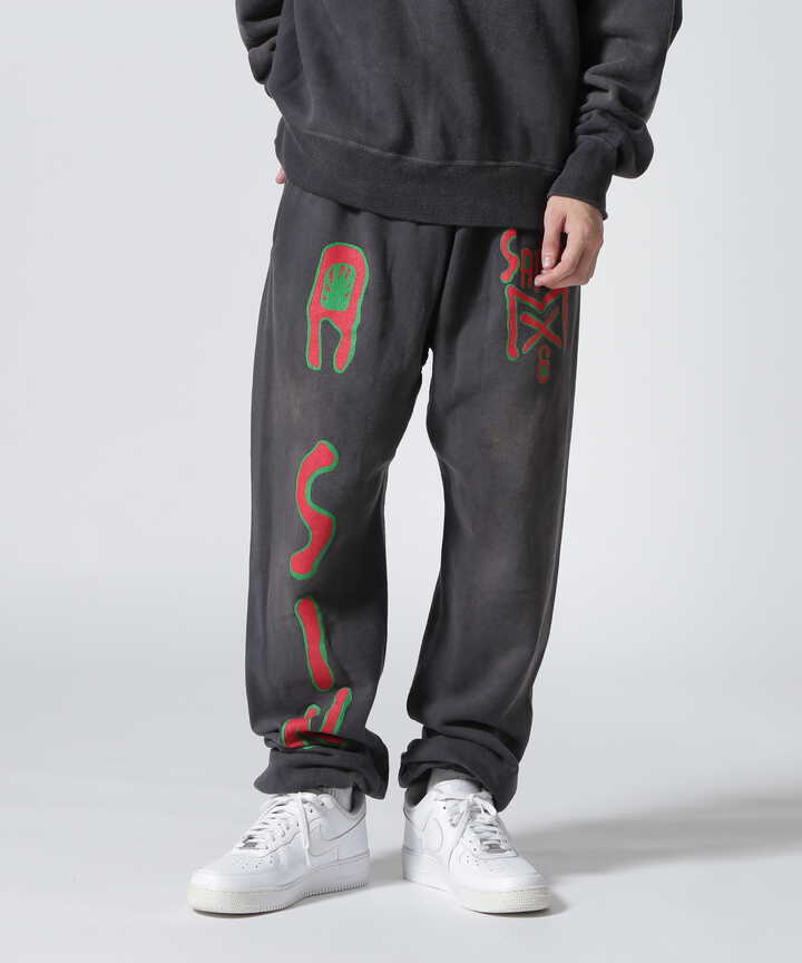 SAINT MICHAEL/セント マイケル/SWEAT PANTS/MX6/BLACK ...