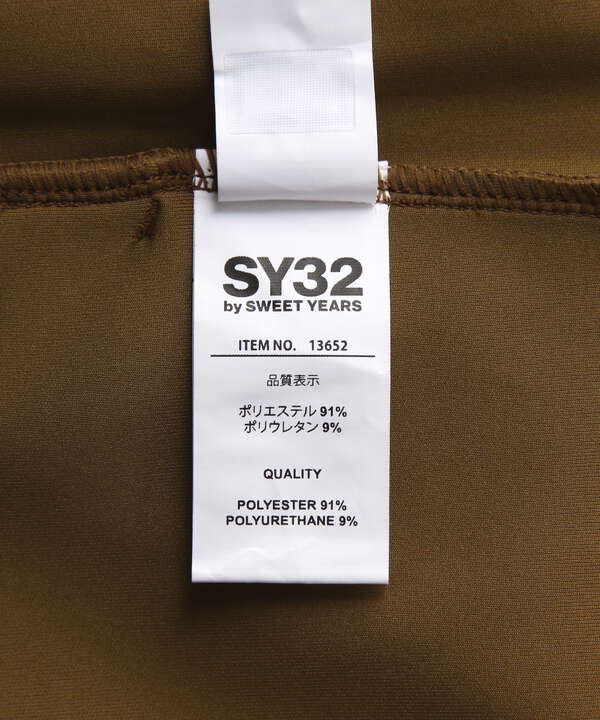 SY32 by SWEET YEARS /エスワイサーティトゥ バイ スィートイヤーズ/DOUBLE KNIT EMBOSS PANTS