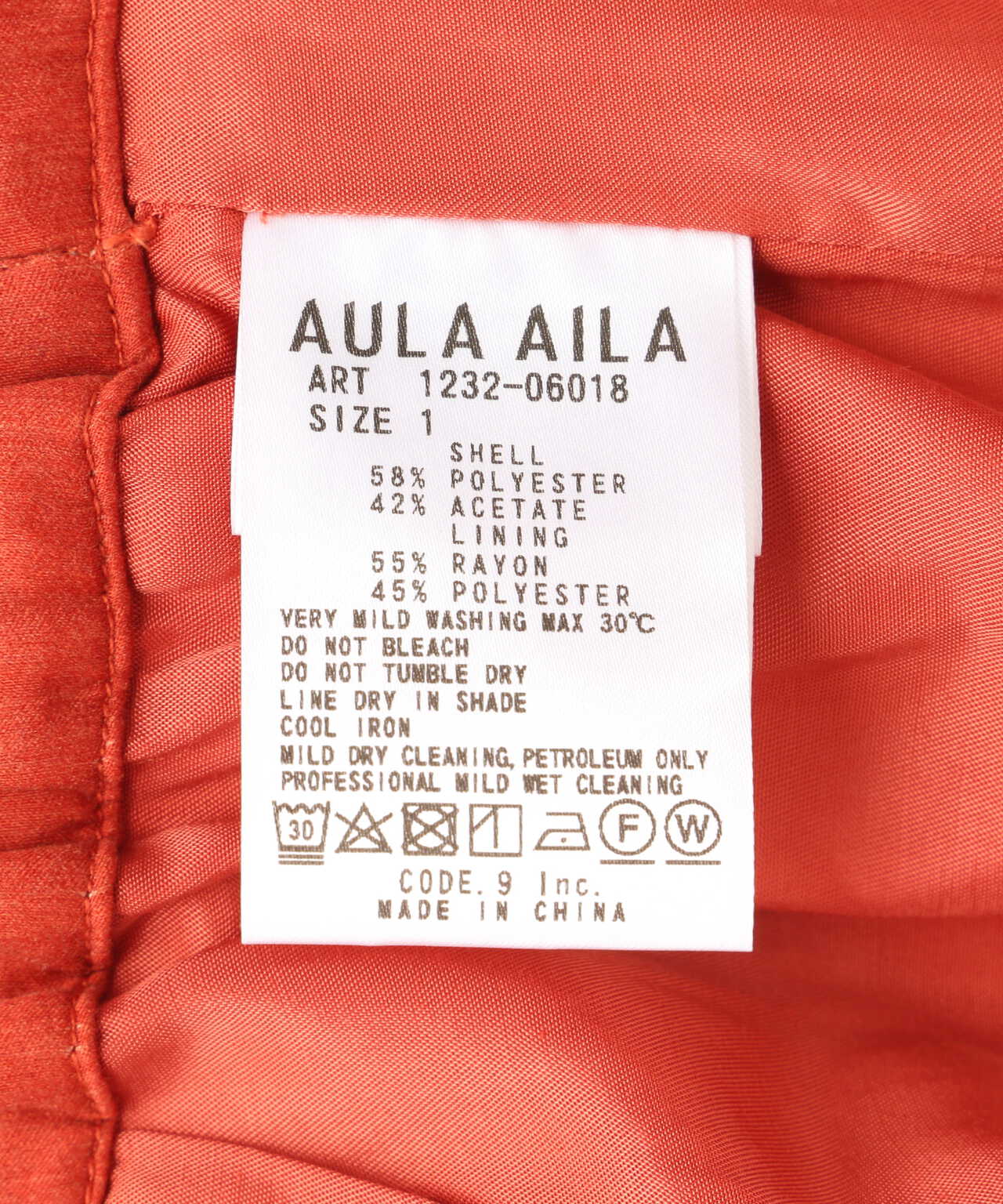 AULA AILA/アウラアイラ/GRADATION PANTS