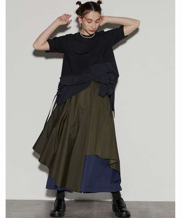 写真参照お願いしますアンスリード ワンピース ロングスカート 新作 ブランド 人気 カーキ UN3D