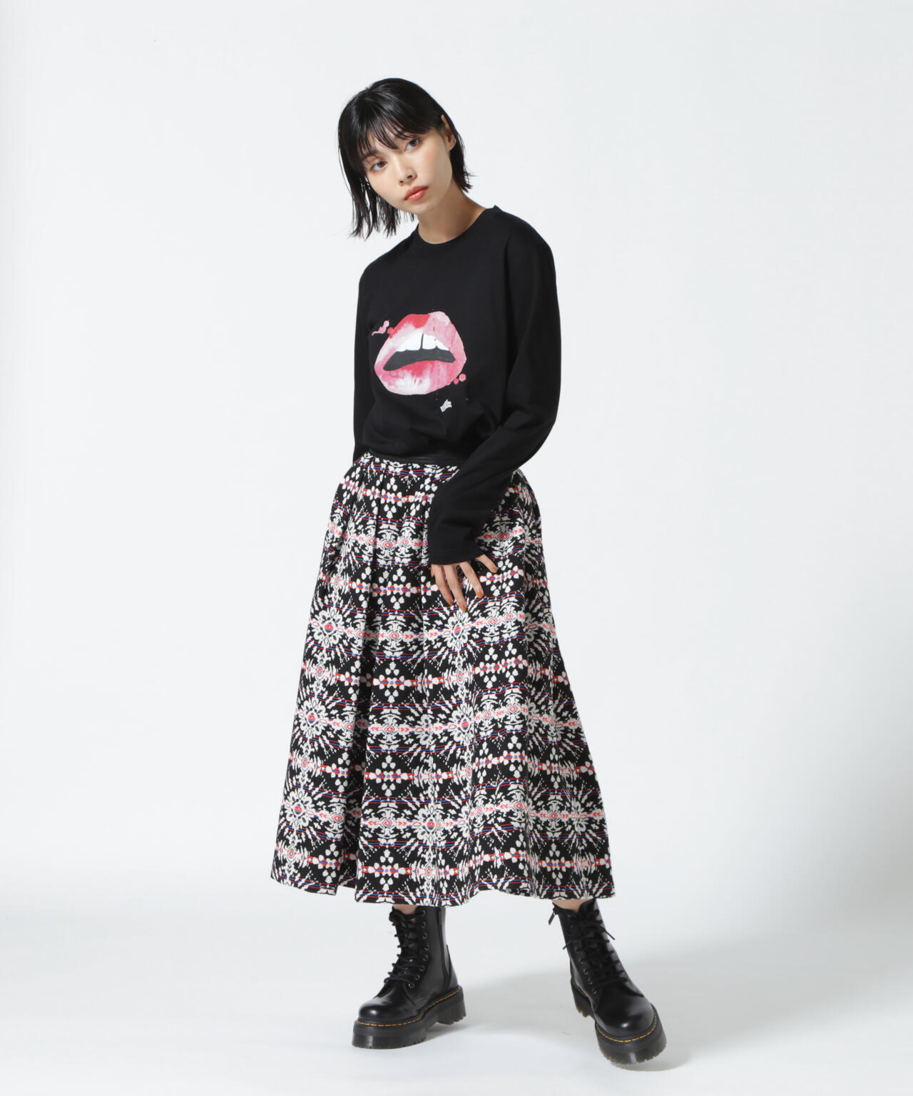 DOUBLE STANDARD CLOTHING スカート¥37,400-